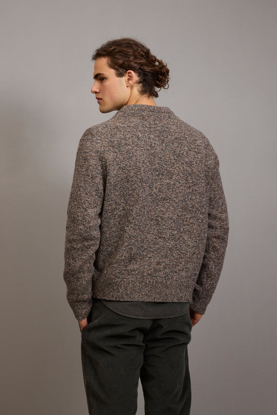 Matz Pullover - Brown Melange