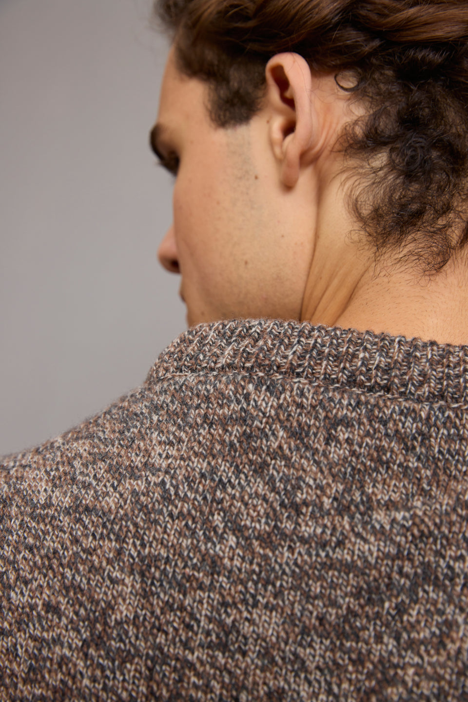 Matz Pullover - Brown Melange